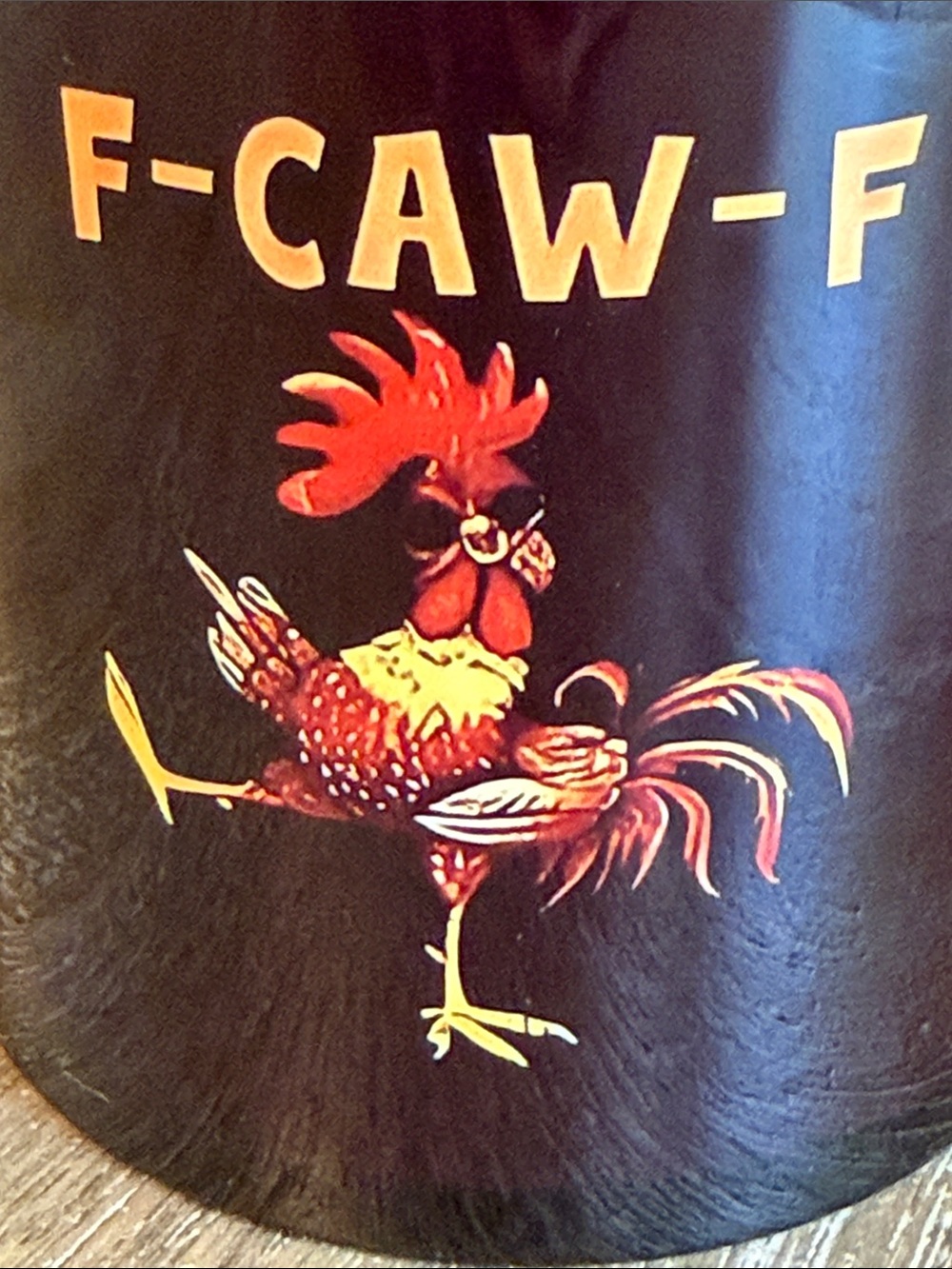 Humorous Rooster Mug - Picture 6 of 6